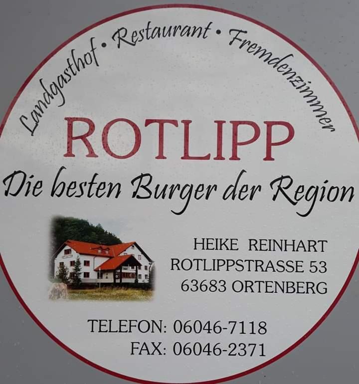 Landgasthof Rotlipp Gaestezimmer Ortenberg  外观 照片